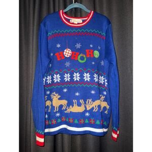 Ugly Christmas Sweater Xmas Size Large